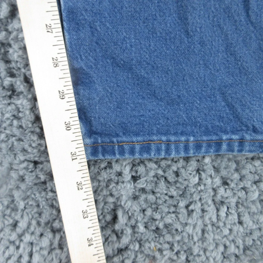 Wrangler Jeans Mens 36x34 Blue Cowboy Cut 13MWZPW Straight Leg 35x31*